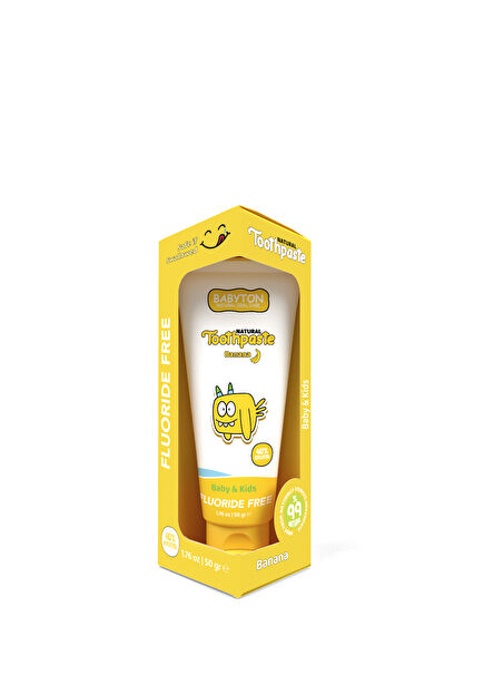 Banana Flavored Organic Toothpaste