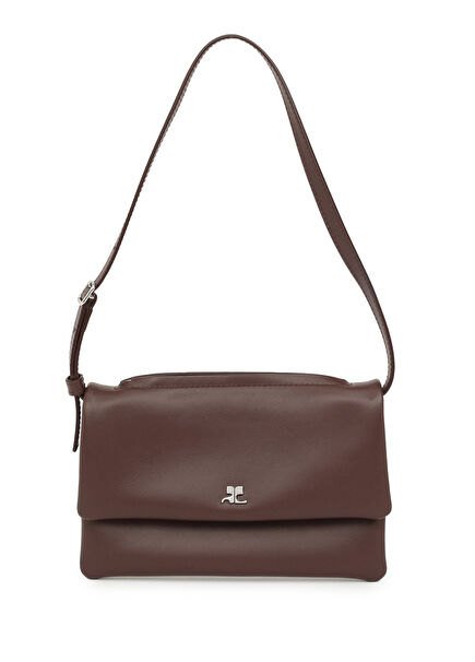 Cuff Burgundy Women's Leather Bag