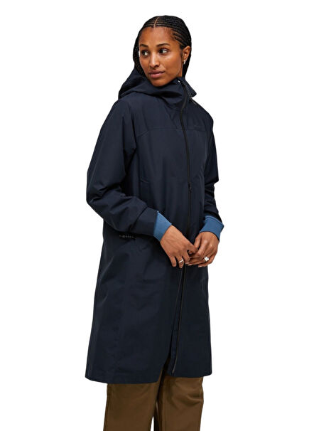 Treeline Shell Siyah Kadın Outdoor Parka 