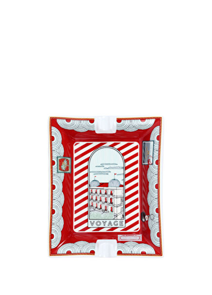 Splendid Palas Ashtray Red