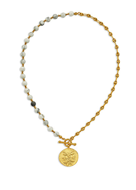 Carrera Tenedos River Womens Gold Plated Necklace