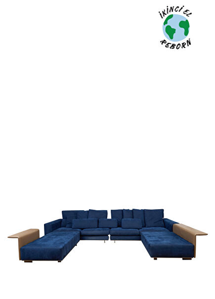 Minotti Hamilton Mavi Modüler Koltuk Takımı