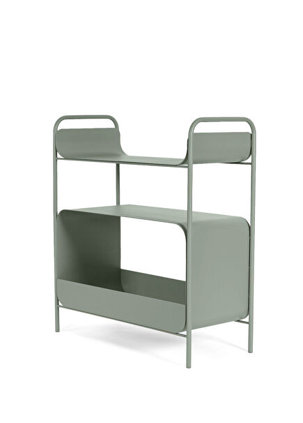 Bony Metal Green Shelf Unit