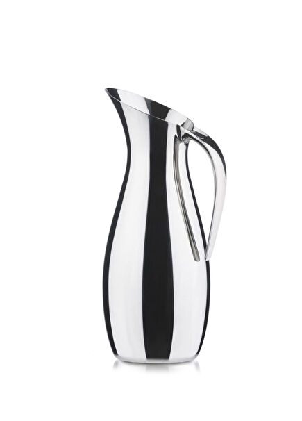 Rocks Silver Polished Steel Jug