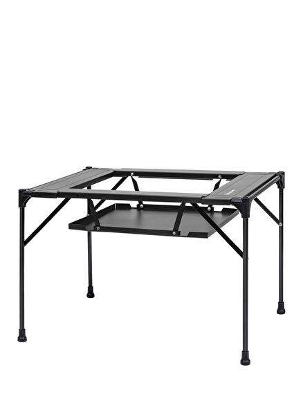 Loes Ultralight Black Alüminyum Midi Katlanır Kamp Masası