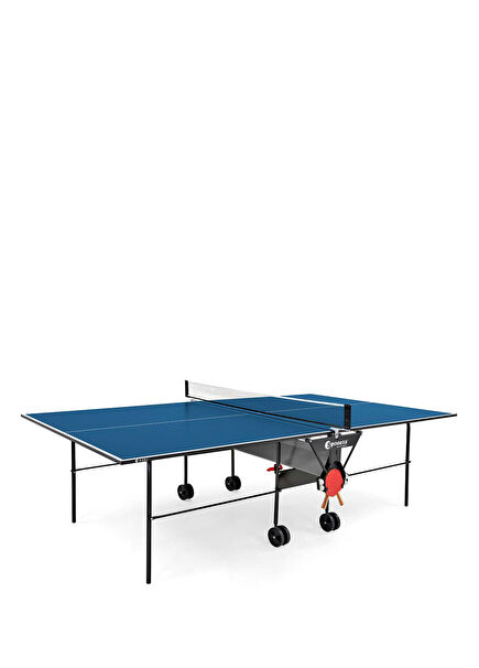 Indoor S1-13i Blue 210.3010/l 19mm Made In Germany Indoor Table Tennis Table