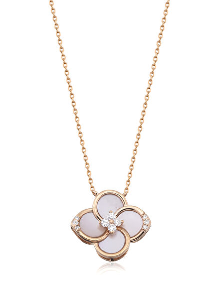 Blossom Opal Kadın Altın Kolye