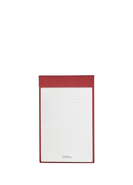 Cherry Red Dotted Notebook