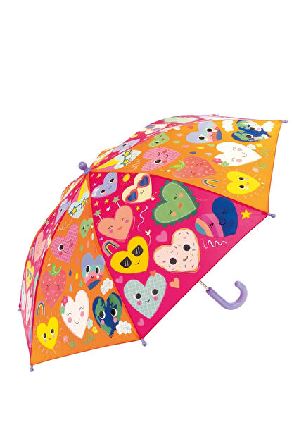 Hearts Renk Değiştiren Çocuk Şemsiye
