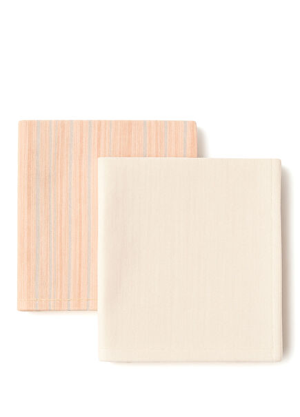 Golden Moments Renkli Pamuk Müslin 2'li Bebek Ağız Mendili