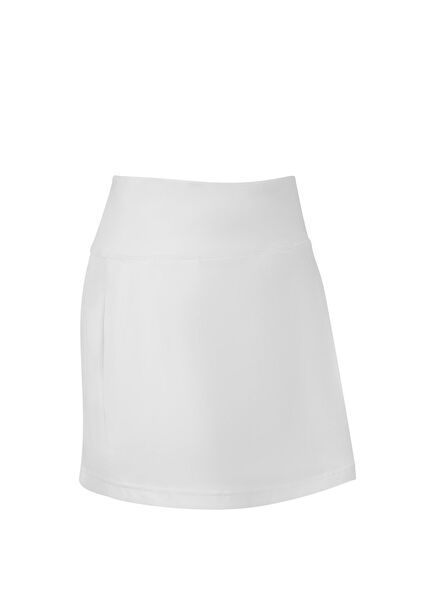 Aerial White Women's Sports Skirt Shorts