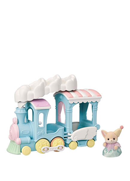 Flying Cloudy Rainbow Train Figure Toy 5702