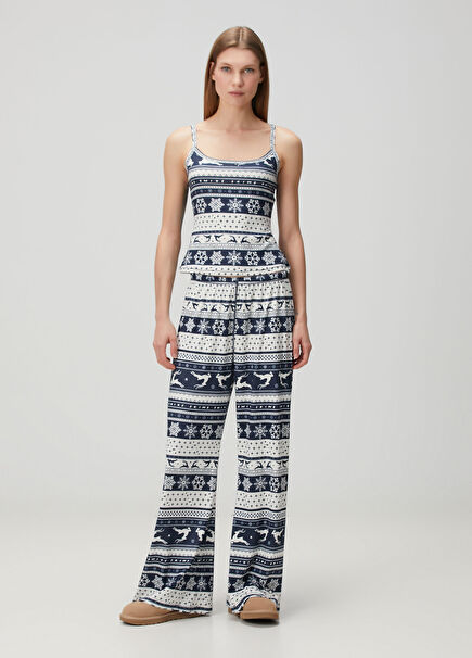 Lacivert Pijama Altı