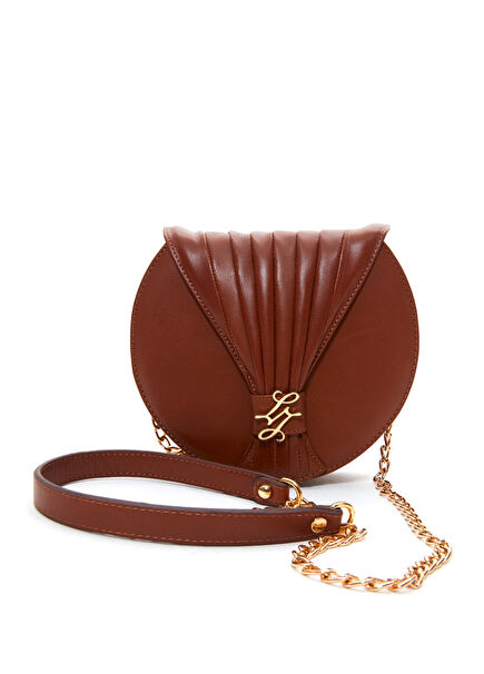 Anora Taba Deri Kadın Omuz Çantası