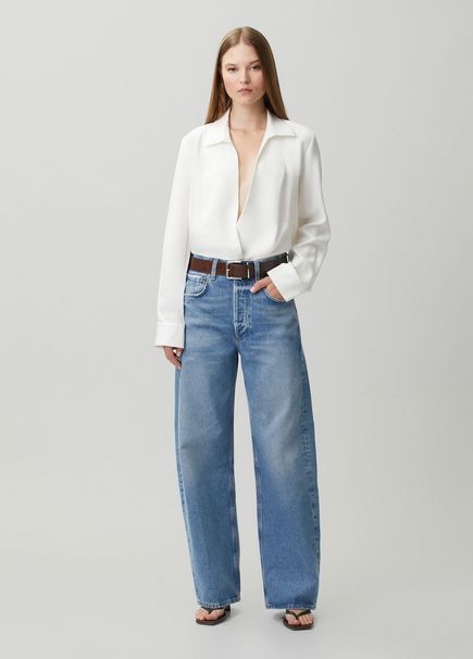 Ayla Baggy Blue Jeans