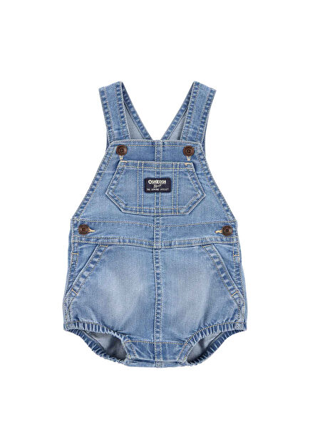 Mavi Erkek Bebek Tulum