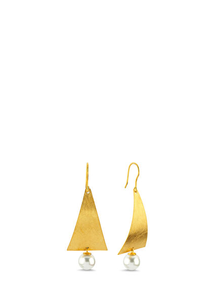 Aegis Majorica Women's Gold-Plated Earrings