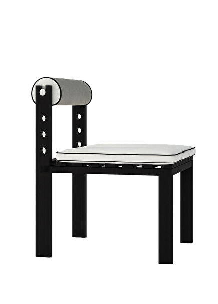 Milan Black Hornbeam Wooden Dining Room Chair