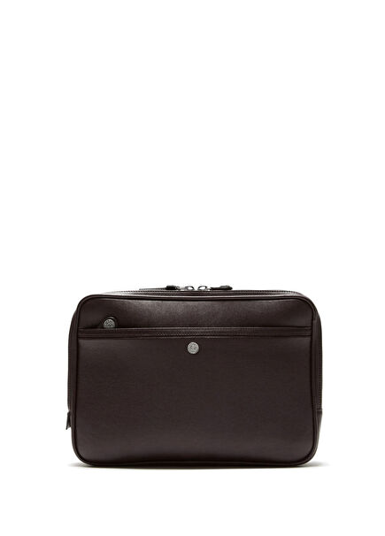 Camero Kahverengi Erkek Deri Laptop Çantası