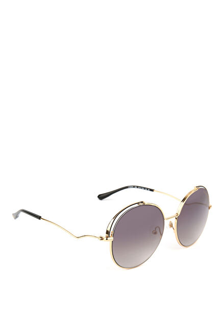 HI 3097E 09A Metallic Round Women's Sunglasses