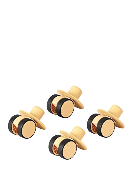 4X Swirly Honey Yellow M-Wnp-4Xs-Na-Hy Replacement Wheel