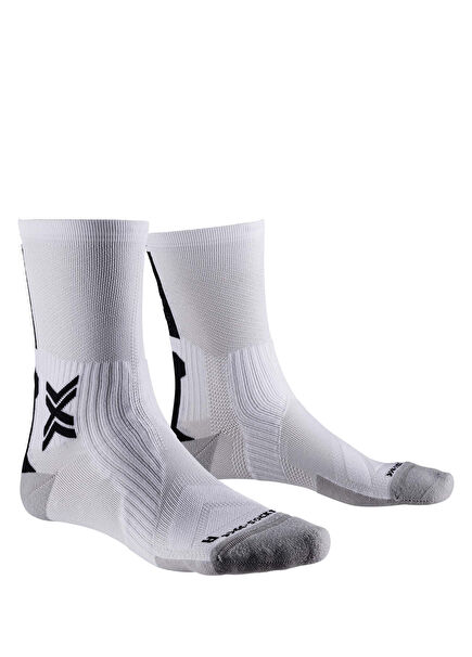 X-Socks Bike Perform Crew White Unisex Cycling Socks