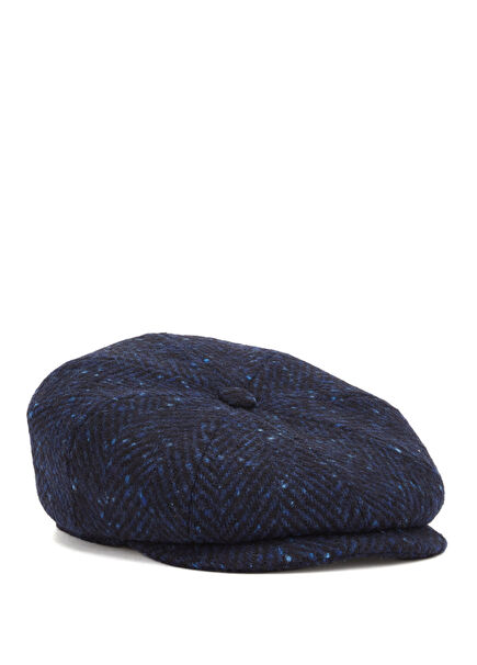 Lacivert Mavi Erkek Şapka