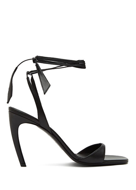 Ora Black Women's Leather Sandal