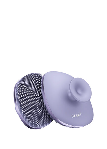 Body Brush Mor 4'ü 1 Arada Metal Detaylı Vücut Fırçası