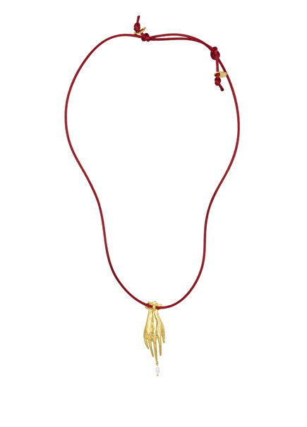 Venus' Gift Bronze 22K Gold Plated Women's Necklace