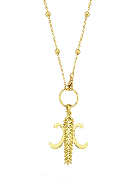 Macha Long 24K Gold Micron Plated Necklace