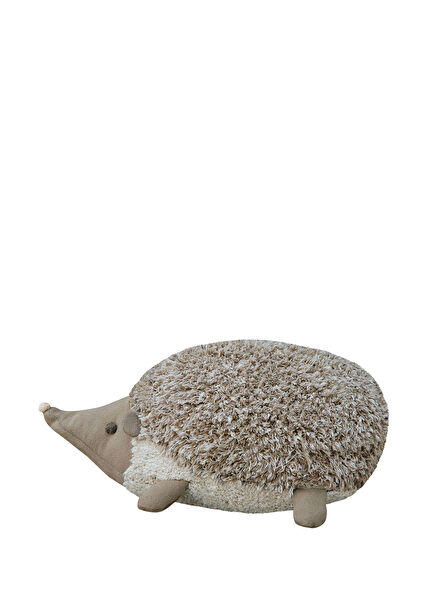 Kirpi Figürlü Pamuklu Yastık 65x50 cm