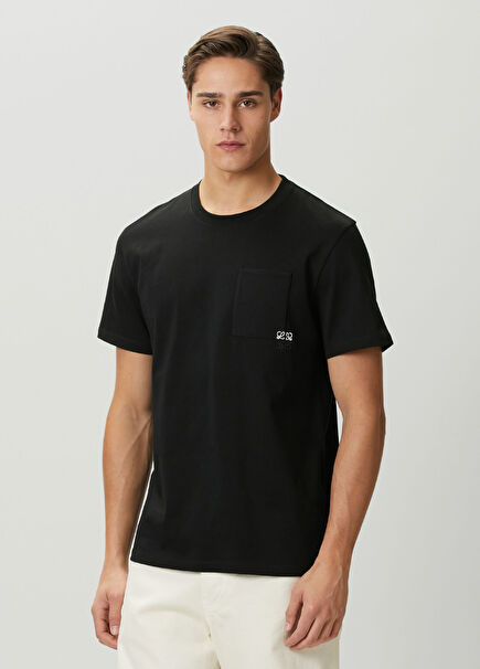 Relaxed Fit Black T-Shirt