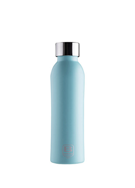 Twin Stainless Steel Aqua Blue Thermos 500 ml