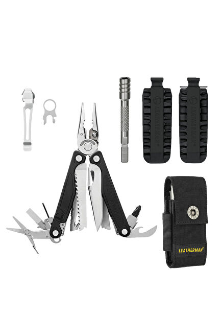 Charge Plus Black Knife Set