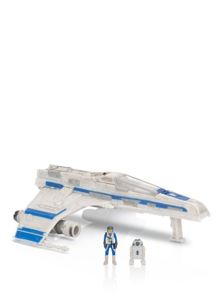 E-Wing Vehicle & Microfigure Toy Set