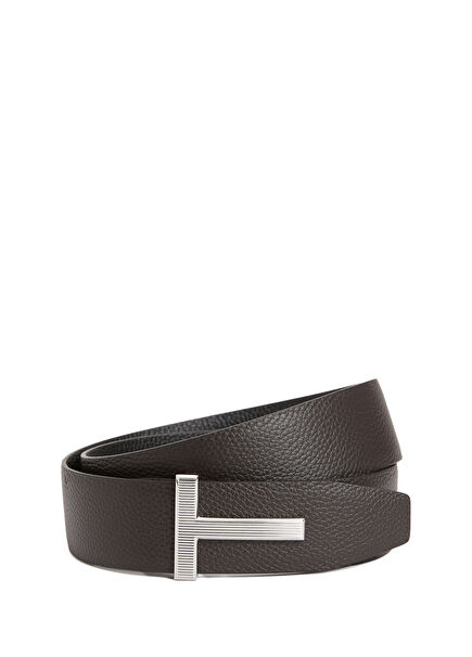 Brown Men's Leather Belt