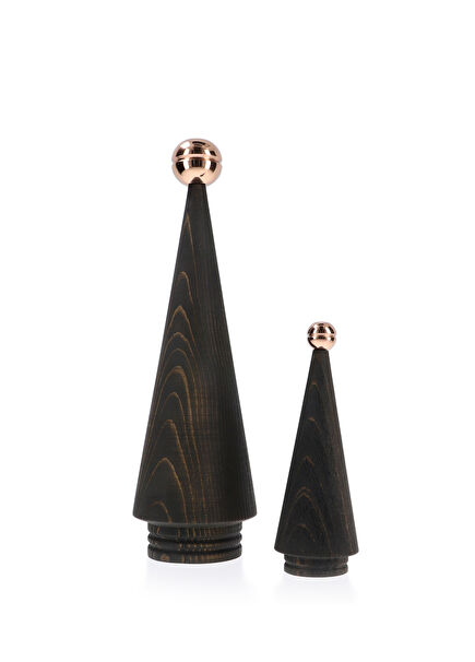 Juniper Bronze Detailed Wooden Christmas Tree Set