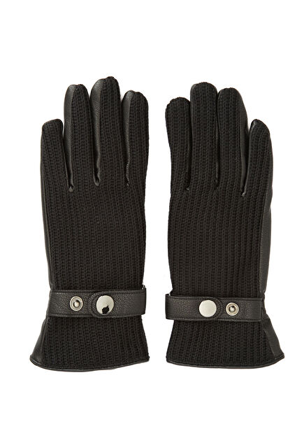 Siyah Kadın Eldiven