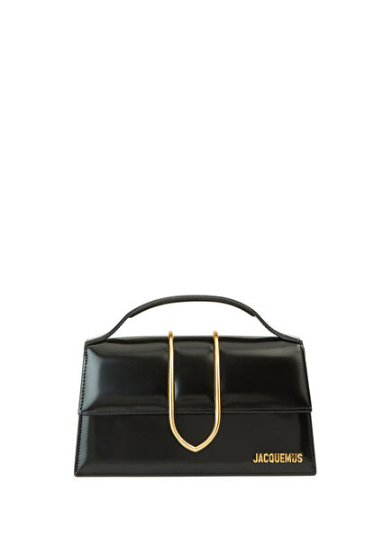 The Large Bambino Black Women's Leather Bag