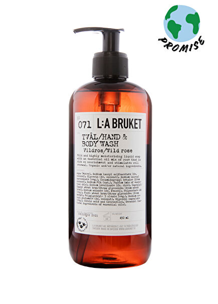 Hand&Body Wash Wild Rose 450Ml