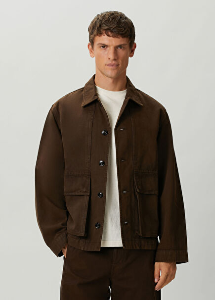 Brown Denim Jacket