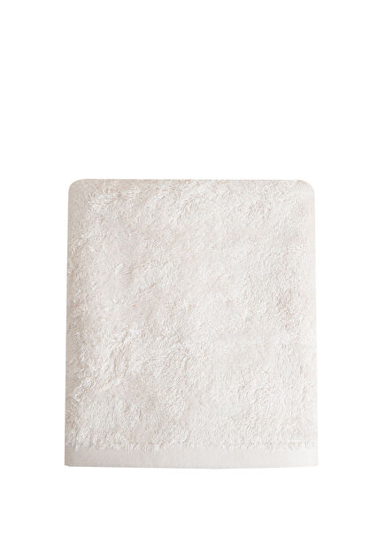 Solid Ecru Face Towel 50x90 cm