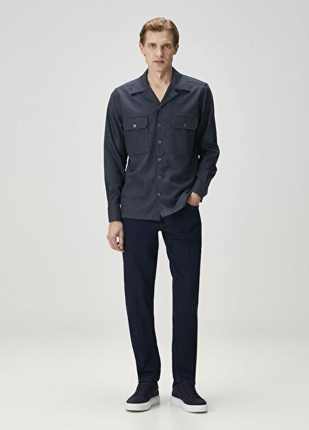 Lacivert Jean Pantolon