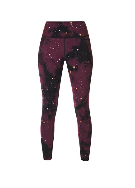 Power 7/8 Mor Kadın Koşu Spor Tayt