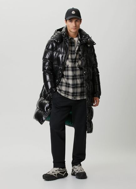 Black Hooded Puff Parka