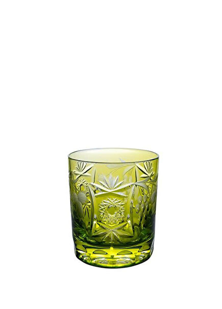 Traube Açık Yeşil Kristal Viski Bardağı