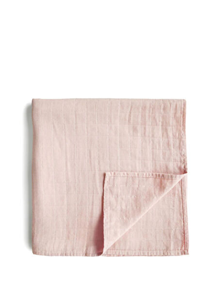 Rose Vanilla Organic Muslin Cover Swaddle