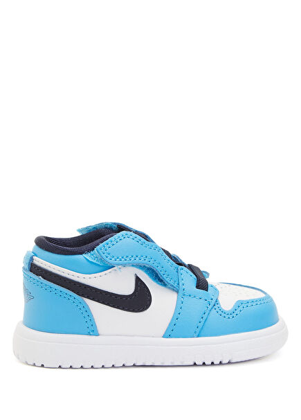 Jordan 1 Low White Blue Kids Sneakers