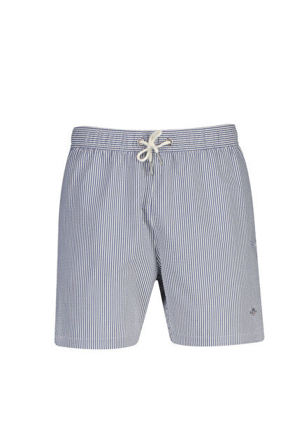 Blue Striped Men's Swimsuit